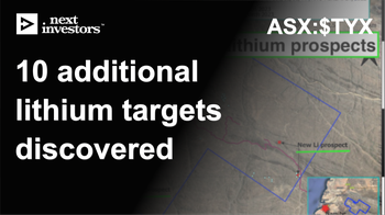 TYX discovers 10 additional lithium targets - drill program star