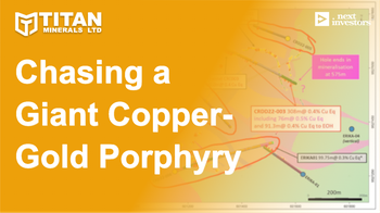 TTM honing in on potential copper-gold porphyry discovery