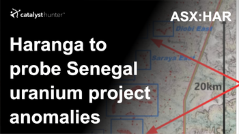 Haranga to probe Senegal uranium project anomalies