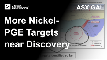 GAL finds more nickel-PGE targets south of its discovery