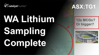 TG1 completes sampling program at WA lithium project