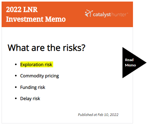 exploration risks