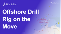 PRM-GLV - Offshore Drill rig on the move