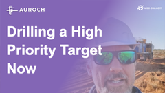 AOU - Drilling High Priority Target Now