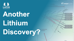 Another Lithium Discovery - are they connected?