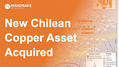 MAN - New Chilean copper asset acquired