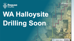 RAS - WA Halloysite drilling soon