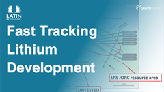 LRS - Fast tracking lithium development