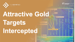 TG1 -attractive gold target intercepted